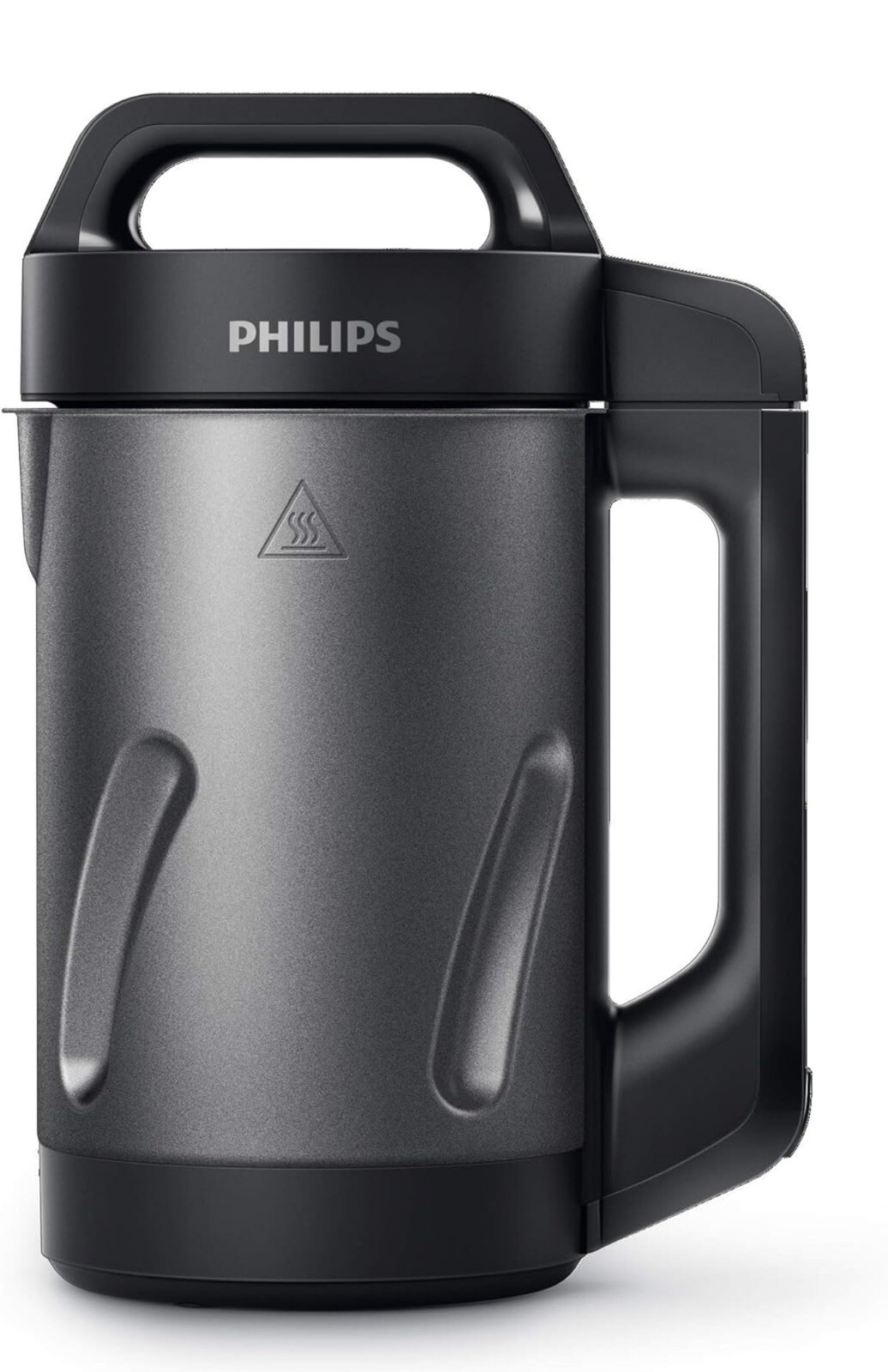 Philips Viva Collection HR2204/70 Black Stainless Steel Electric Soup Maker-image