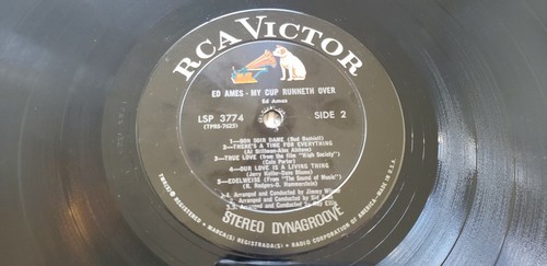 Ed Ames – My Cup Runneth Over LP VG+ 1967 Vinyl - Imagen 6 de 7