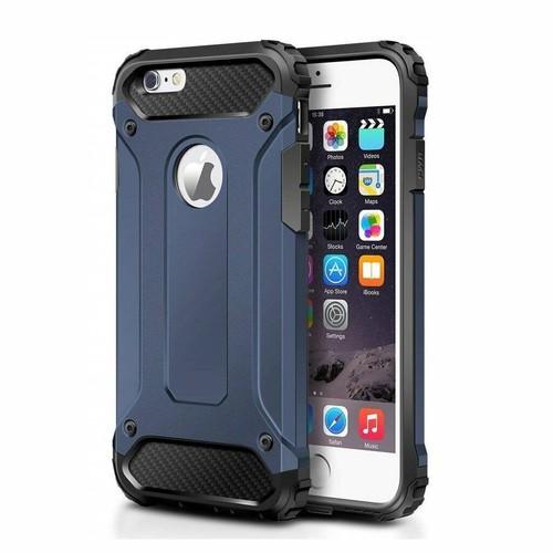 Hybrid Armour Case iPhone 16 15 14 13 12 Pro Max XR XS SE 11 8 7 SE Back Cover - Zdjęcie 49 z 55