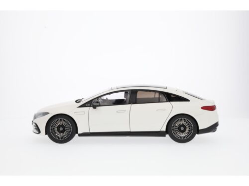 Mercedes-Benz V 297 EQS Limousine 2024 AMG Line Long Version White 1:18 New Ob - Picture 3 of 6