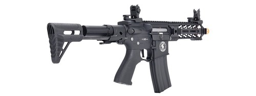 Lancer Tactical ProLine Battle Hawk PDW AEG Airsoft Rifle HIGH FPS-BLACK - Picture 3 of 7