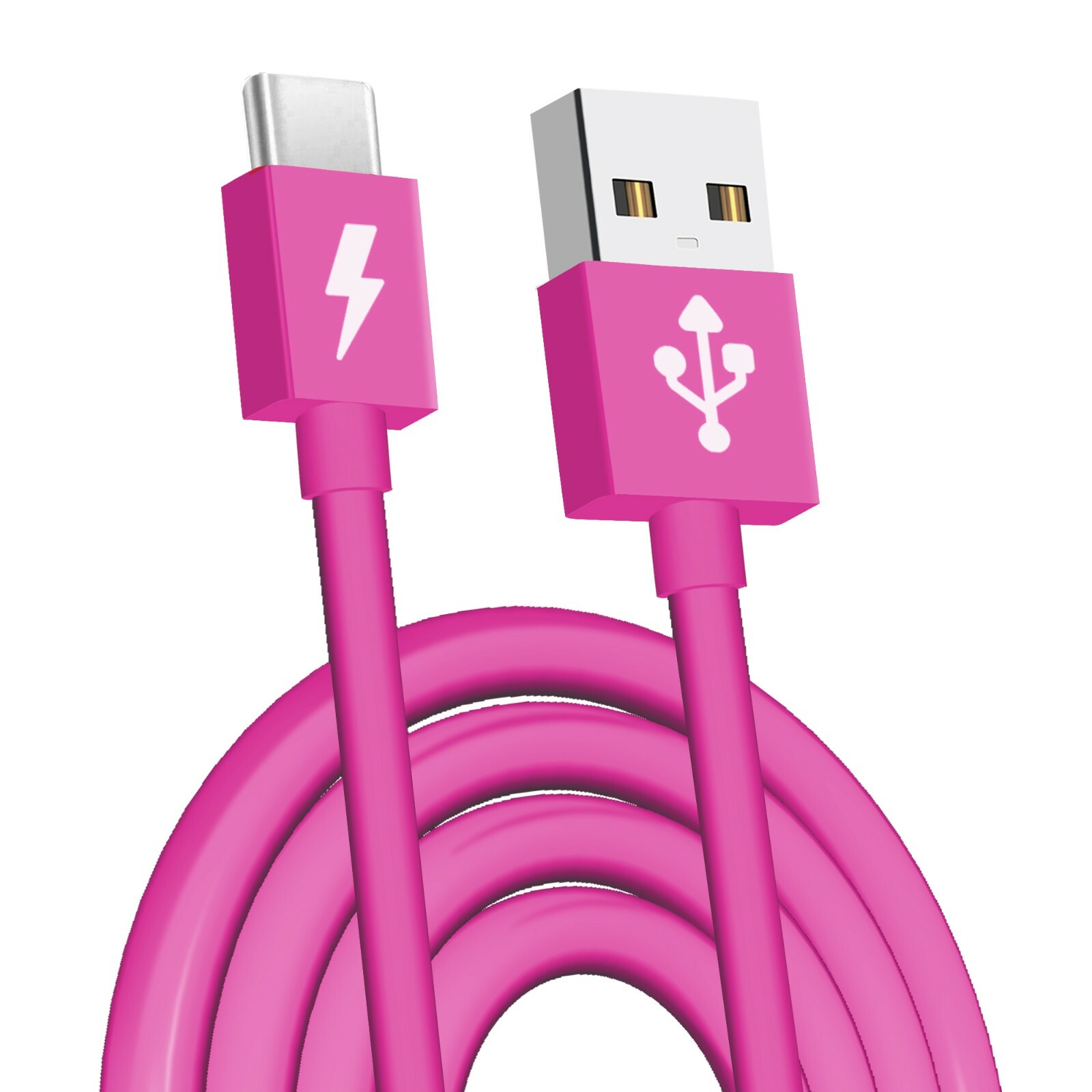 Strong Braided USB C Type C Cable Quick Charging Data Sync Fast Phone Charger