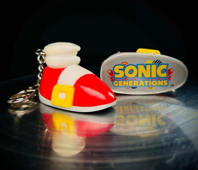 Sonic Generations Keychain Promotional Game Keyring Key chain sonic the hedgehog