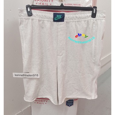 NIKE DADE COUNTY 305 MIAMI SHORTS CD4262-051 BIRCH HEATHER WHITE MENS SIZE XXL | eBay