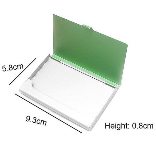 Stainless Pocket Business Card Holder Case ID Credit Name Box Steel Wallet - Picture 14 of 29