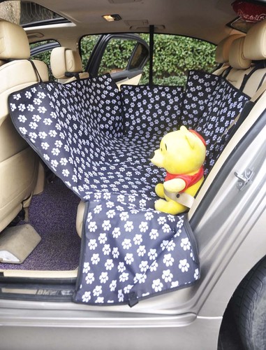 Cat Dog pet Portable Car Seat Waterpro Carrier Cover of Back Rear trunk Protecto - Picture 4 of 14