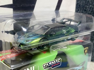 MiniGT x Tarmac LB WORKS Lamborghini Huracan GT Magic Green