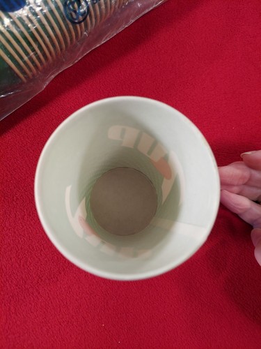 7 Up Sweetheart 9 oz tazas de cera 100 mangas publicidad de soda vintage - Imagen 6 de 17