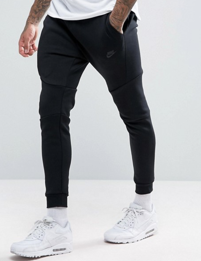 NIKE TECH FLEECE BLACK JOGGERS SLIM PANTS 805162 010 SIZE NIKE TECH FLEECE BLACK JOGGERS SLIM PANTS 805162 010 SIZE