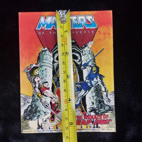 1982 Masters of the Universe Vintage Mini-Comic The Menace of Trap JawMattel - Picture 4 of 4