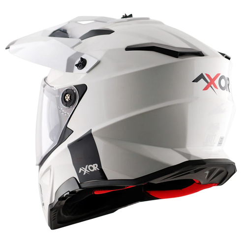 Casco de moto de aventura AXOR X-CROSS (VISERA DE HUMO LIBRE Y PINLOCK) ECE22.06 - Imagen 10 de 36