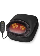 3-In-1 Foot, Back, Neck and More Massager Cushion