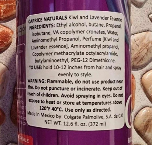 6 PK PALMOLIVE CAPRICE BRILLO AROMA FUERZA STYLING SPRAY HAIRSPRAY 12.6 OZ - Bild 3 von 7