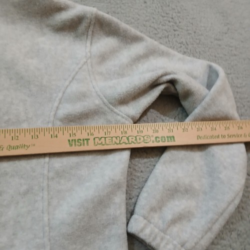 Columbia Jacket Womens Medium Gray Agave Fleece Full Zip Pocket Sweater Hiking - Picture 12 of 19
