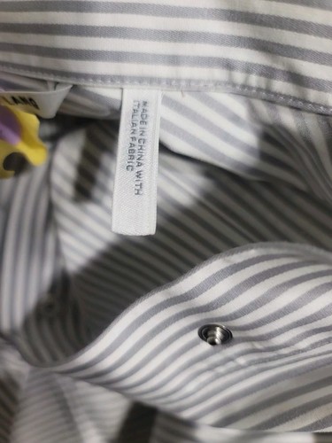 Unisex Helmut Lang Striped Button Down Shirt Size S - Picture 14 of 15