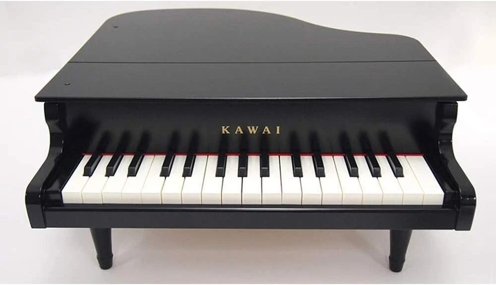 KAWAI 1141 Mini piano de cola 32 teclas juguete educativo negro NUEVO de Japón