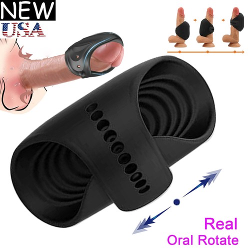 Male Masturbaters Automatic HandsFree Pussy Blowjob Oral Cup Stroker Men Sex Toy - Picture 12 of 13