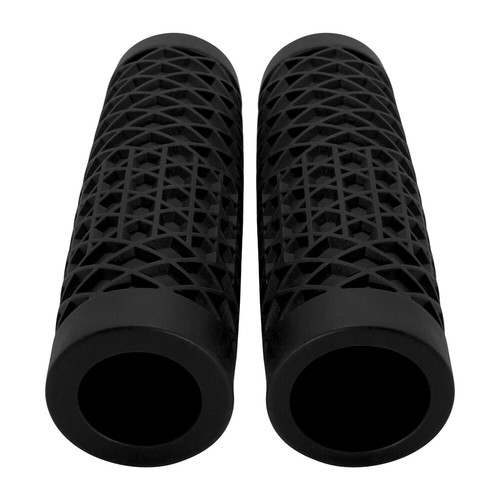 7/8" 1" Motorcycle Hand Grips Soft Rubber Handlebar For Yamaha Suzuki Honda BMW - Foto 7 di 7