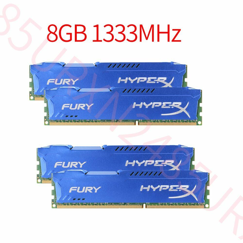 64GB 32GB 16GB 8GB 4GB DDR3 1333 1600 1866 DDR4 2133 2400Mhz