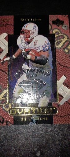 1999 UPPER DECK OVATION EDDIE GEORGE 1 OF 1 DIAMOND EDITION. NOVELTY CARD - Picture 3 of 7