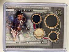 Vaughn Grissom /99 2023 Topps Museum Rookie Primary Pieces Jersey Bat Patch ATL