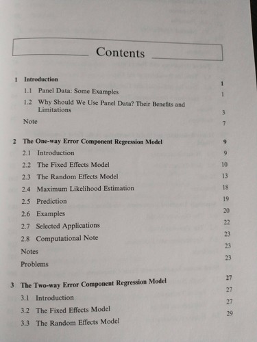 Econometric Analysis of Panel Data by Badi H. Baltagi (1995, Hardcover) - 第 5/7 張圖片