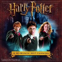 Harry Potter 2017 Wall Calendar, September 2016 - December 2017 (new) on sale Harry Potter 2017 Wall Calendar, September 2016 - December 2017 (new) on sale