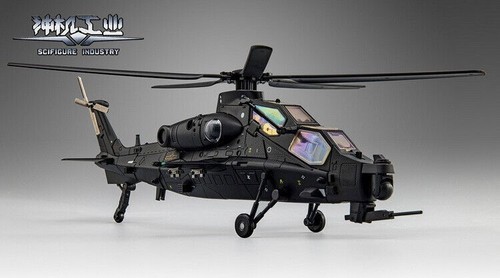 New TFC CS-02 Attack Helicopter-10 WZ10 Dark Owl Alloy Action Figure - Picture 5 of 8