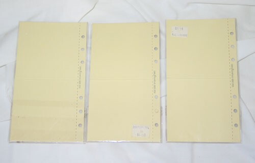3 Vintage 1989 Filofax Personal Organizer "Ref Pin" Unopened / NOS - Picture 2 of 2