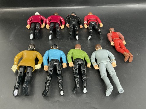 Star Trek The Next Generation Lot of 9 Vintage 1990’s Playmates Action Figures - Picture 15 of 16