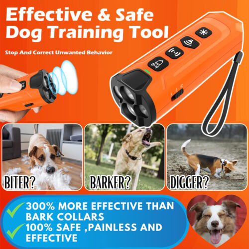 Dog Bark Deterrent Device Anti Barking Portable Bad Behavior Training Tool Safe - Picture 2 of 10
