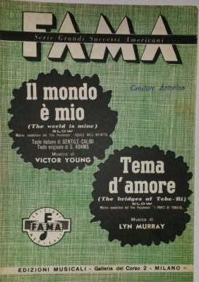 THE WORLD IS MINE - THE BRIDGES AT TOKO RI (YOUNG - MURRAY) NOTENBLATT