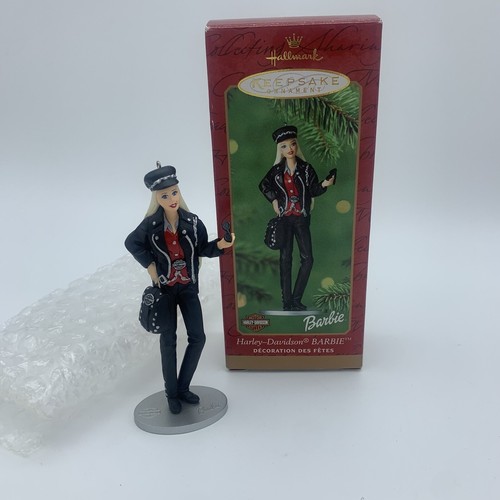 Hallmark Keepsake Ornament Barbie Harley-Davidson Barbie Weihnachten 2000 - Bild 4 von 5
