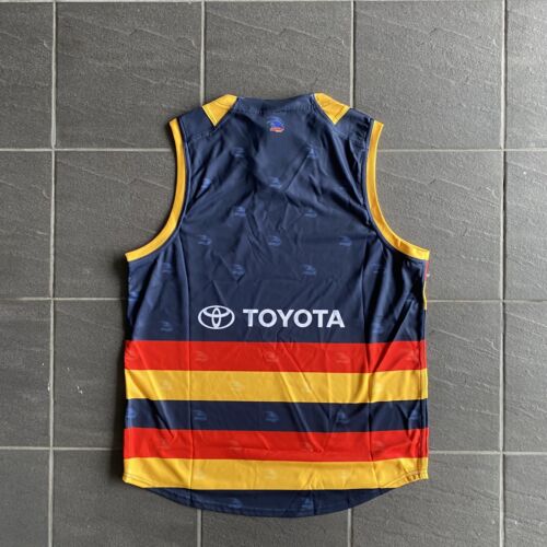 AFL Adelaide Crows Men’s Size 3XL Home Guernsey Jersey Top BNWT ISC Football - Picture 2 of 10