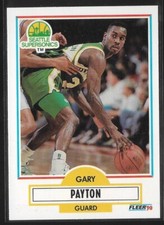 1990-91 Fleer Update #U-92 Gary Payton