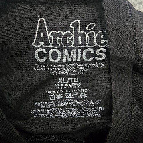 Sabrina Archie Comics Black Cropped Boxy Tee Shirt Women's Size L NWOT - Picture 7 of 8