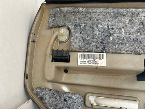 2001 CHEVROLET TAHOE REAR PASSENGER DOOR RH INTERIOR DOOR TRIM PANEL - Picture 8 of 9