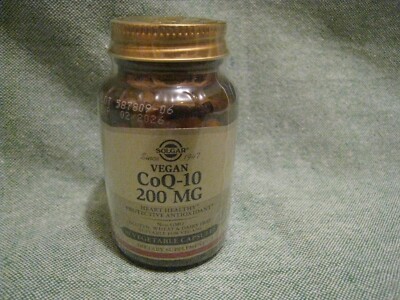 Solgar vegan Coq-10 200mg 30 caps 02/2026 heart health antioxidant PAST FRESH $$