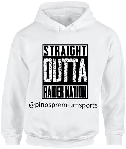 RAIDERS STRAIGHT OUTTA RAIDER NATION PREMIUM HOODIES SM-3X TOPSELLER! - Bild 1 von 2