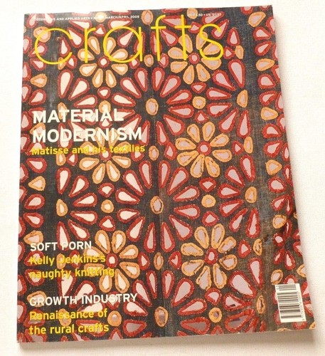 Crafts #193 March 2005 ARTS MAGAZINE Matisse and his textiles, Kelly Jenkins etc - 第 1/10 張圖片