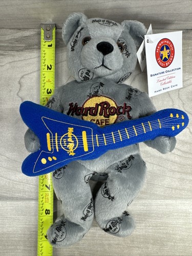 Hard Rock Cafe Rocker Beara CHICAGO Herrington Teddy Bears 2006 Lmtd Edition NWT - Picture 5 of 13