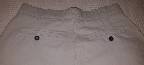 Gap pants tan size 12 kids pleated 100% cotton girls 4 pockets size 26X27* - Picture 3 of 9