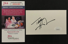 Boston Celtics Tom Heinsohn SIGNED Index Card w/ JSA COA Hall of Famer!