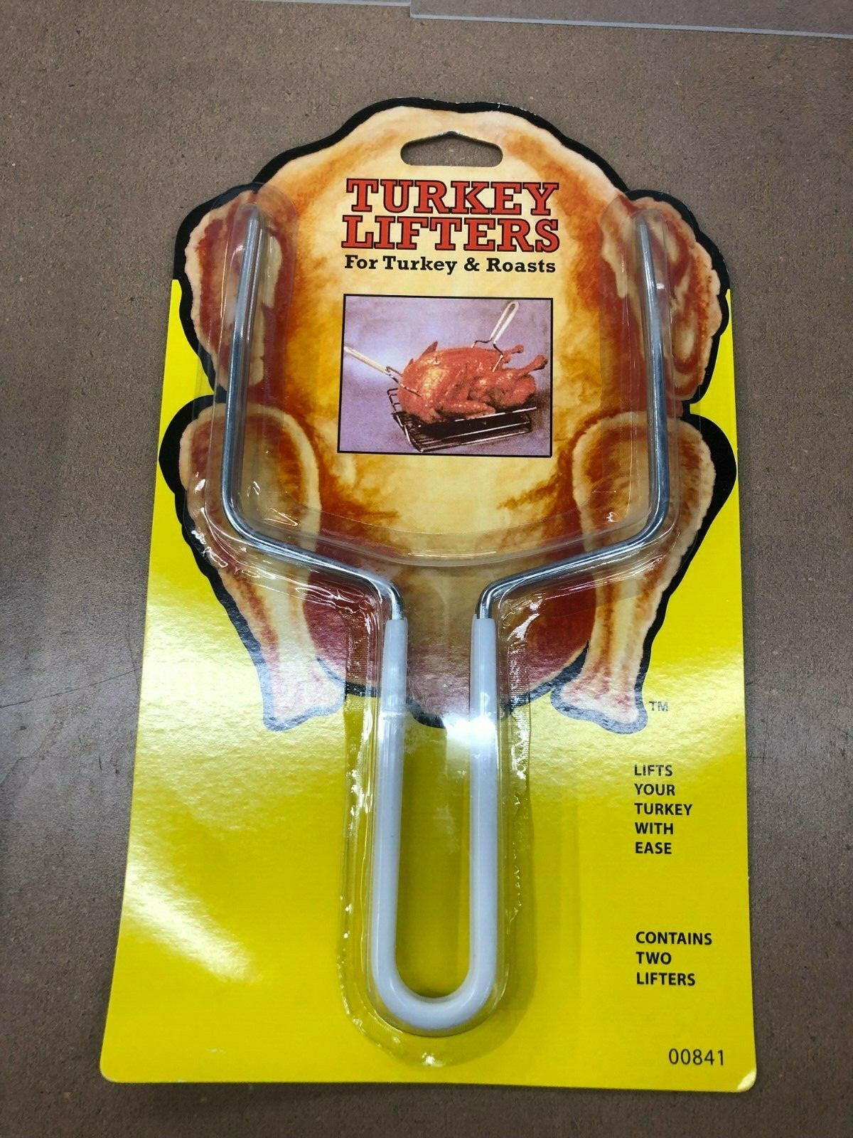 Pair Of Turkey Lifters By Heuck Lifting Turning Roasts Chicken Poultry Roast Ham