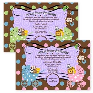 safari invitations