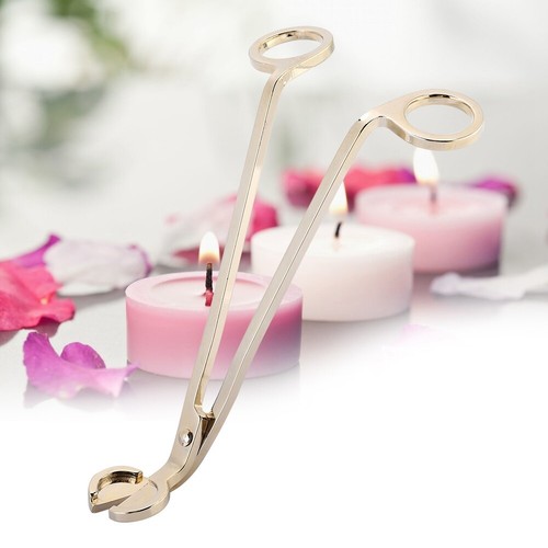 Fashion Plating Stainless Steel Candle Heart Clip Wick Trimmer Scissors(Gold) - Picture 5 of 10