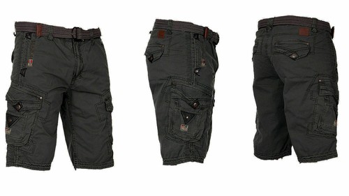 Geographical Norway Herren Cargo Shorts kurze Hose Short Bermuda knielang P17256 - Bild 6 von 32