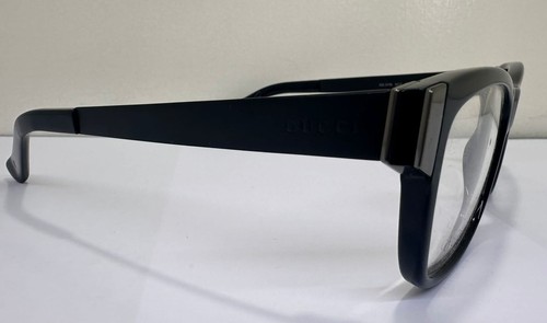 GUCCI GG3719 occhiali da vista acetato nero black eyeglasses Italy - Picture 3 of 5