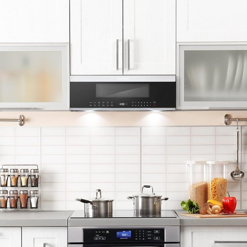 Sleek 30-inch Over the Range Microwave with 1000 Watts & Smart Touch Controls - Picture 4 of 11