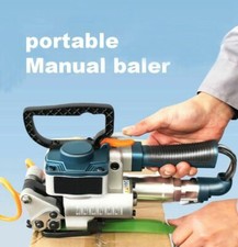 Pneumatic Baler Strapping Machine PP/PET Banding Tool For 13-19mm Width Straps